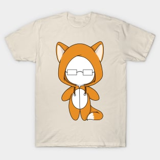 creepypasta trenderman fox costume doll T-Shirt